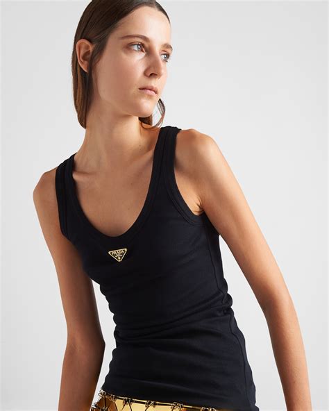 prada milano tank top|prada designer tanks.